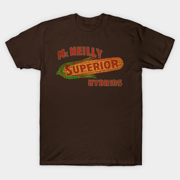 Superior Corn seed T-Shirt by Midcenturydave